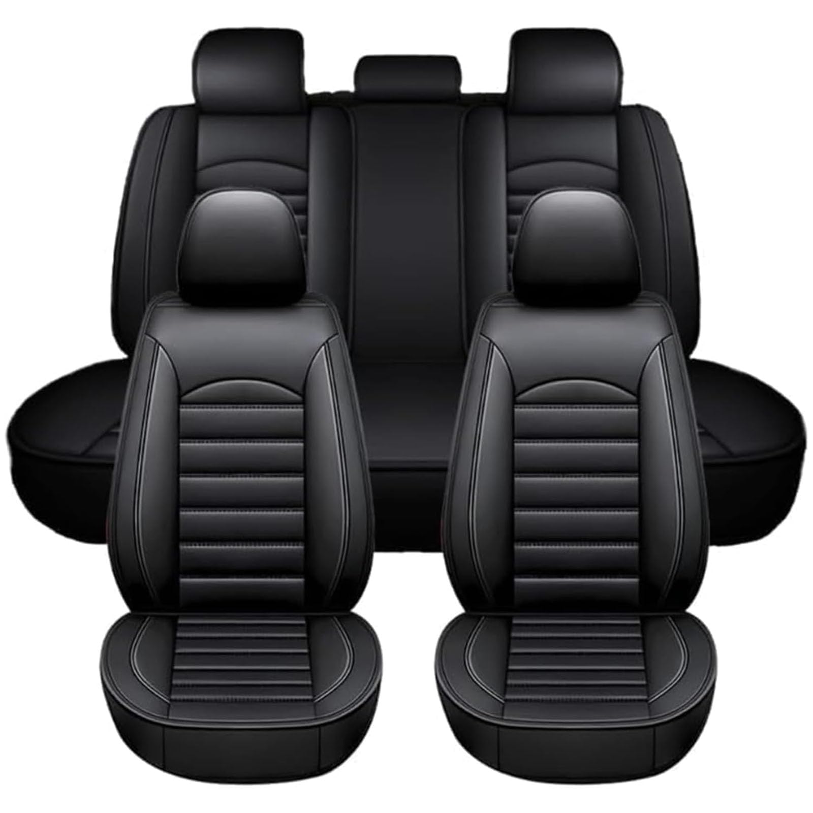 Für Toyota Corolla Touring Sports 2019-2023 Auto Sitzbezug Leder, Autositzbezüge Komplettset Universal, Sitzbezug Auto Sitzkissen Vorne Hinten schonbezüge autositz