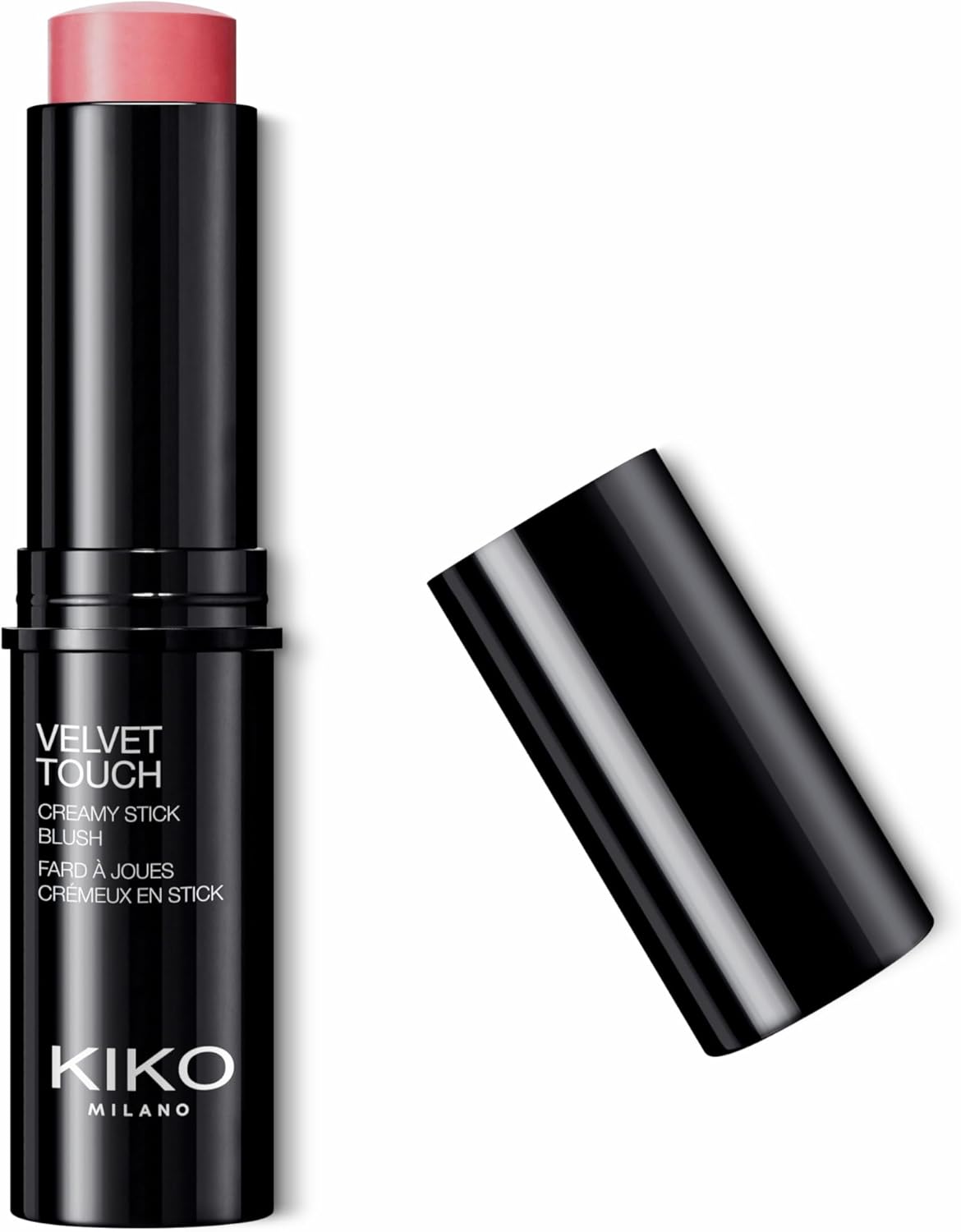 KIKO Milano Velvet Touch Creamy Stick Blush 06 | Blush-stick: crèmige textuur en glanzende finish