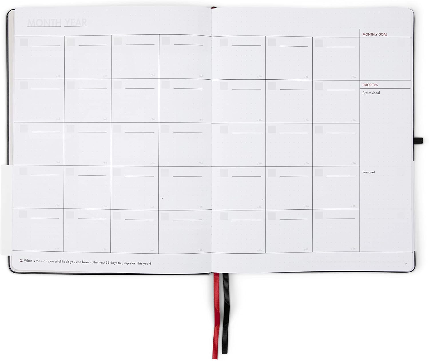 The ONE Thing 2026-2027 Undated Daily, Weekly & Monthly Planner - Goal Setting & Productivity Organizer for Work, Business & Personal Life