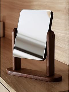 APLUSH Espejo de escritorio rectangular, espe...