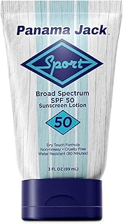 Panama Jack Loción de protección solar deport...