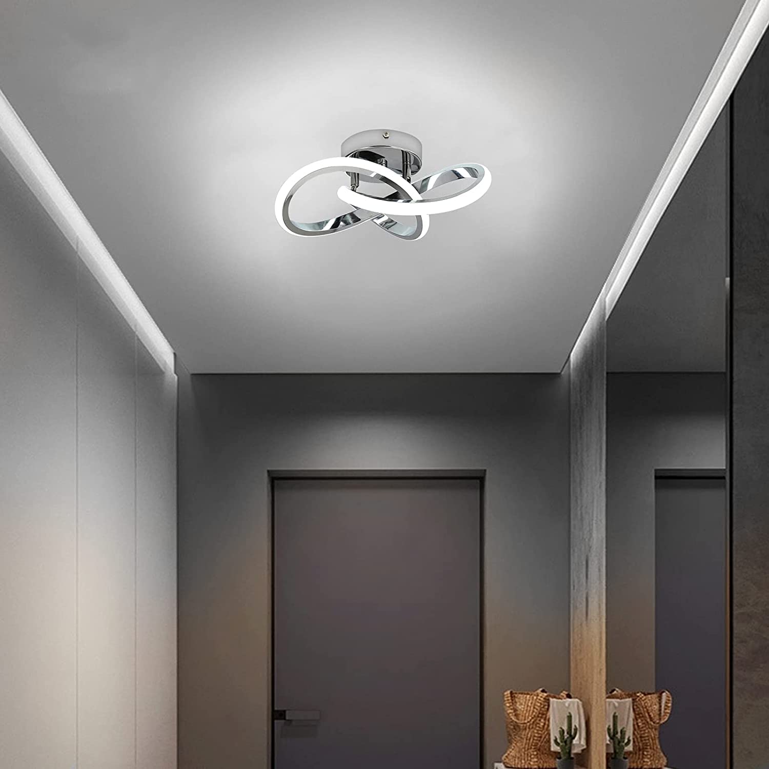 Amazon.co.jp : 小型LEDシーリングライト LED天井ライト 22W バス