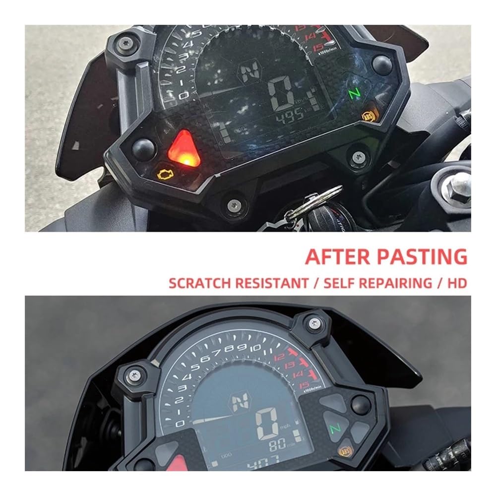 Velocímetro De Motocicleta, Película De Protección contra Rayaduras, Protector De Pantalla, Pegatina De Instrumento para Kawa&Saki Z400 Z650 Z900 película velocímetro