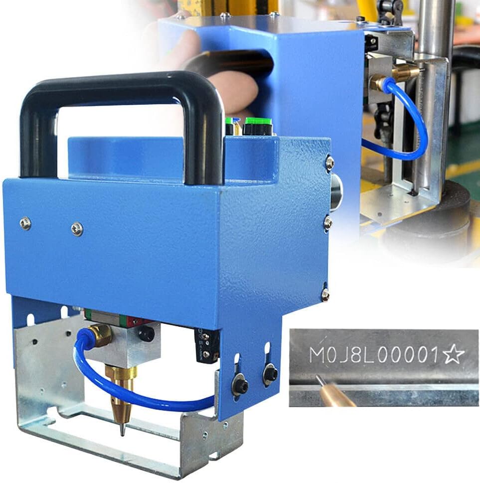 Pneumatic Cutting Plotter 110V 14/Sec Portable Dot Peen