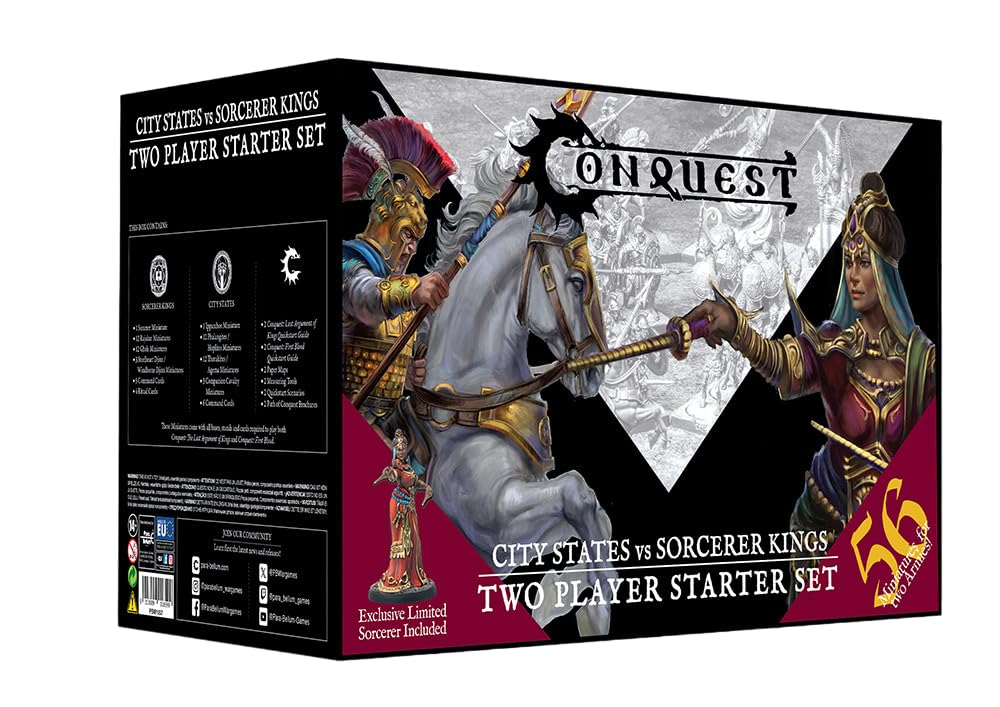 Para Bellum Games Conquest: Sorcerer Kings vs City States - 2 Player Starter Set