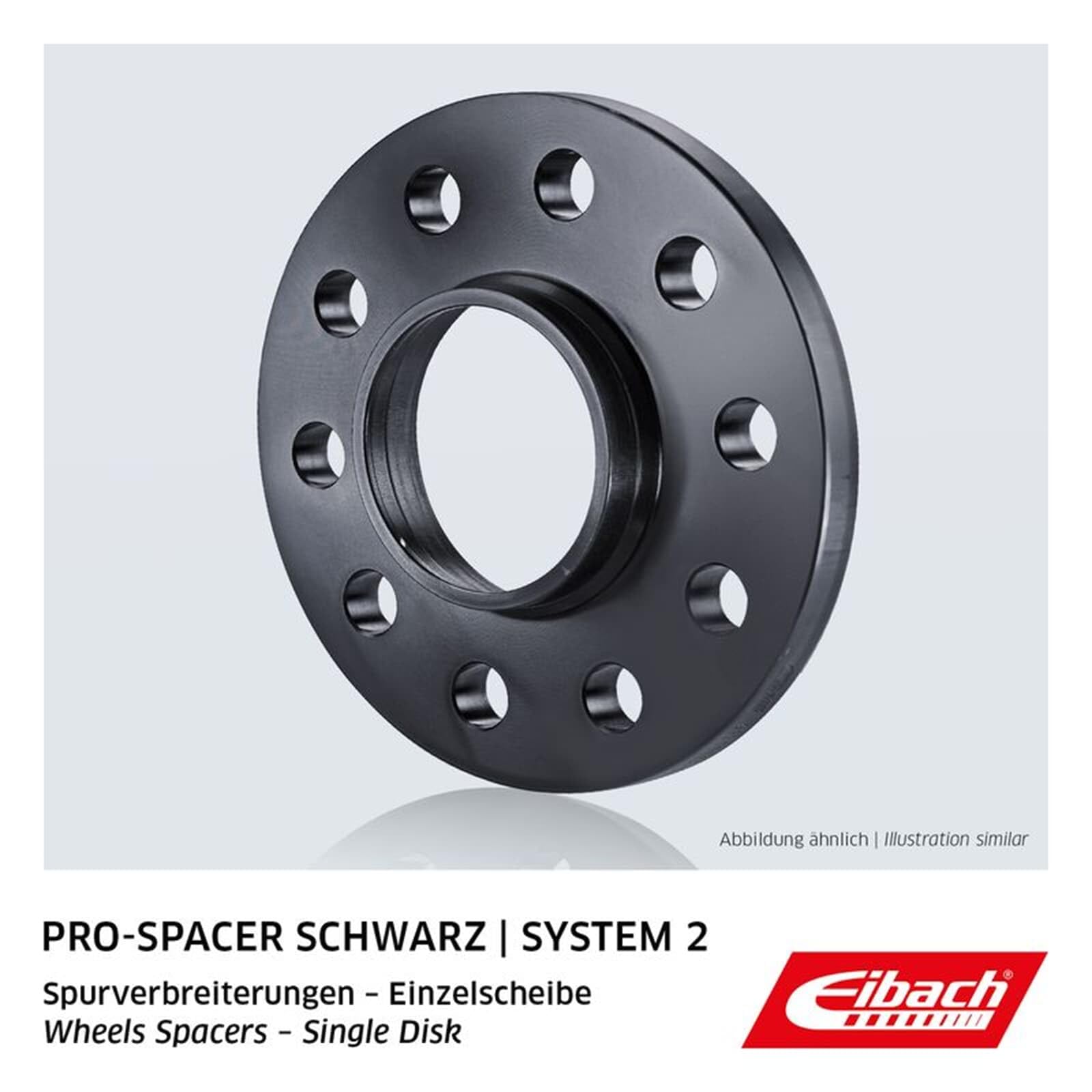 Eibach Pro-Spacer 30mm Spurverbreiterung Schwarz