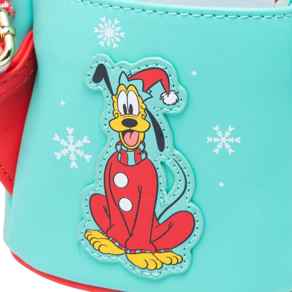 Loungefly Disney Light Up Mickey Mouse Reindeer Cosplay Backpack