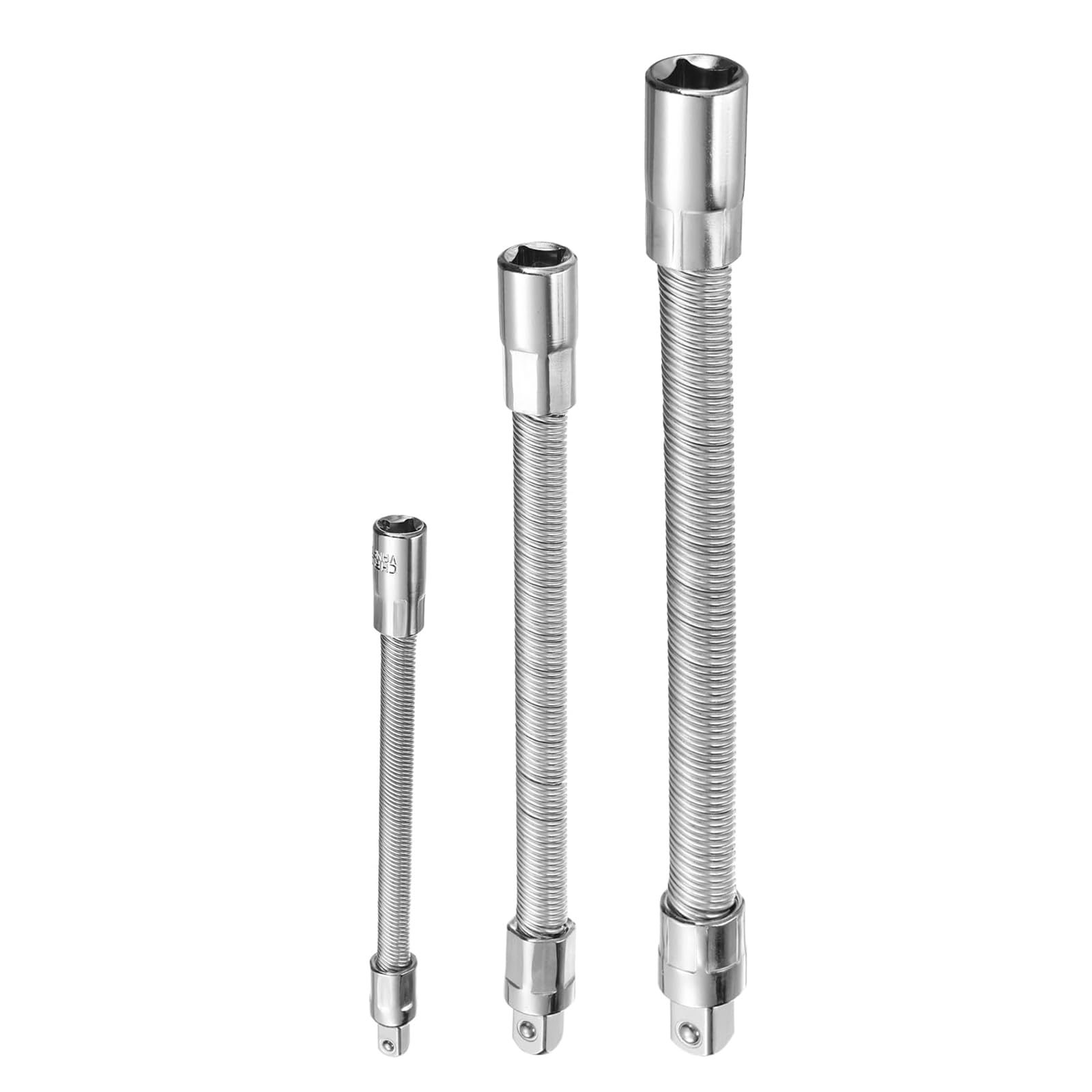 Buxuaaaa Multicolor 3Pcs Bendable Socket Wrench Set With High Strength Alloy Steel Automotive For Complex Repair Environment Efficient Rustproof Hand Tool