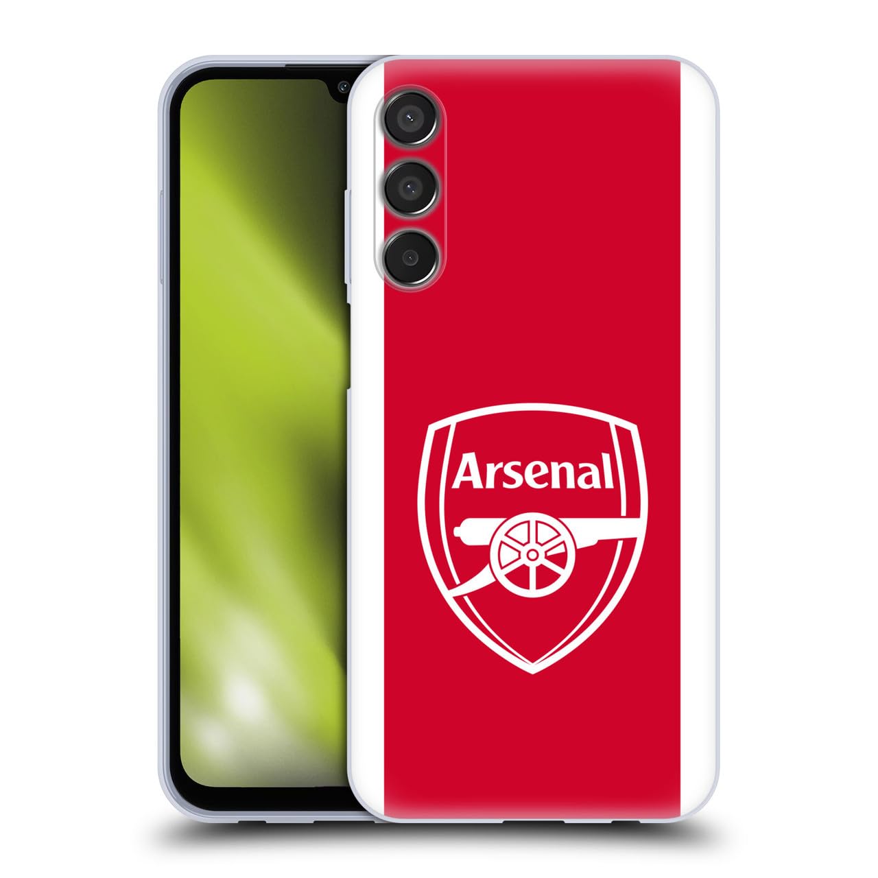 Head Case Designs Officially Licensed Arsenal FC Home 2025/26 Kit Gel Case [Military Grade Protection] Compatible With Samsung Galaxy M15/F15 5G — image 1