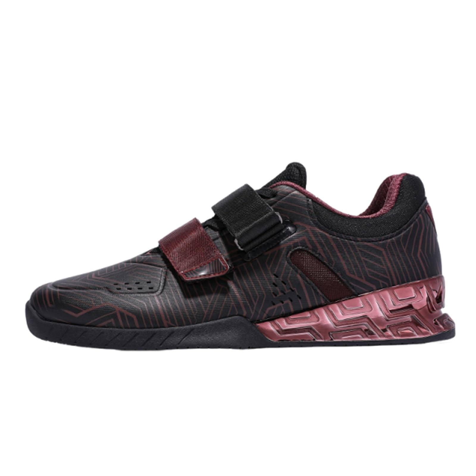 Zapatillas De Halterofilia para Hombre, Anchas, para Sentadillas Y Peso Muerto, Ideales Entrenamiento Funcional En Interiores