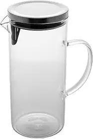 WOLFF - Jarra de Vidro Borossilicato com Tampa 1,5L
