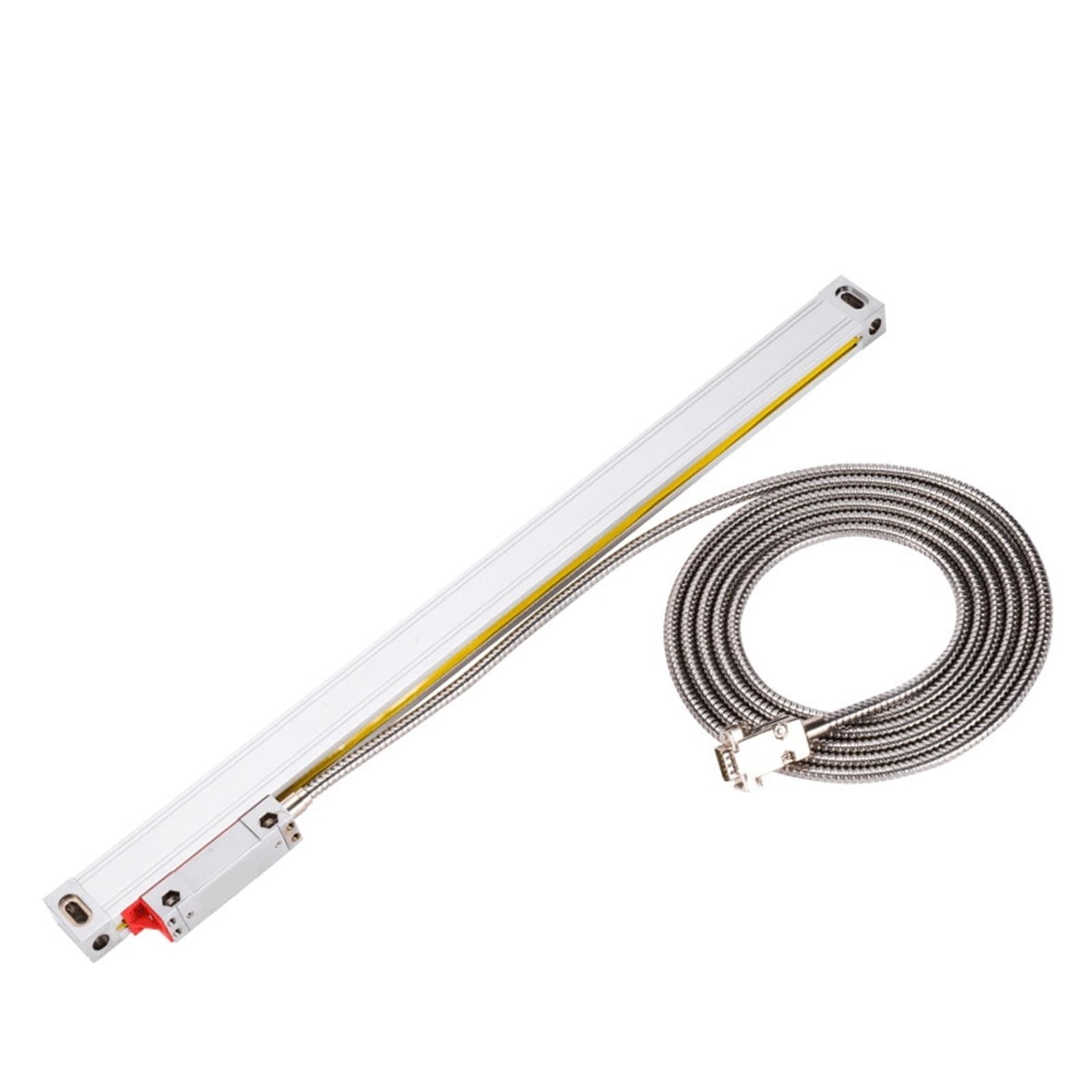 JJHQOKYNA 24V Encoder Linear Displacement Sensor for PLC Controller(ATS5-1000mm 24V)