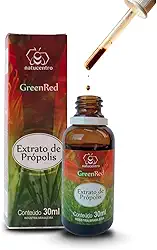 GreenRed - Extrato de Propolis Verde e Propolis Vermelha do Nordeste Brasileiro, Benefícios Antioxidantes, Auxílio aos Sintomas da Menopausa e TPM, Suporte à Saúde Feminina