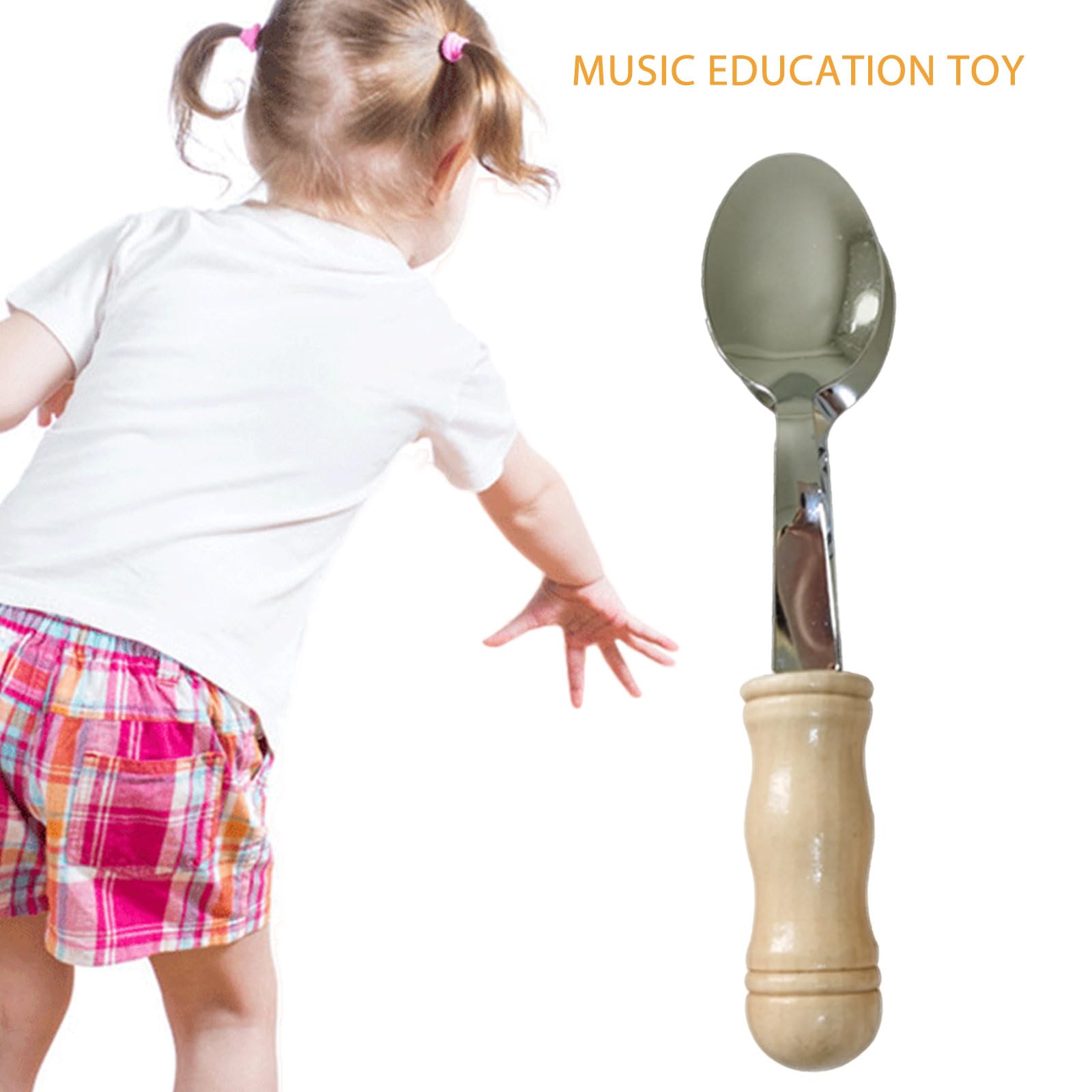 Irische Musiklöffel, Holzgriff, Percussion Musikinstrument, Kastagnetten, Löffel, Instrument, langlebige irische Volksinstrumente