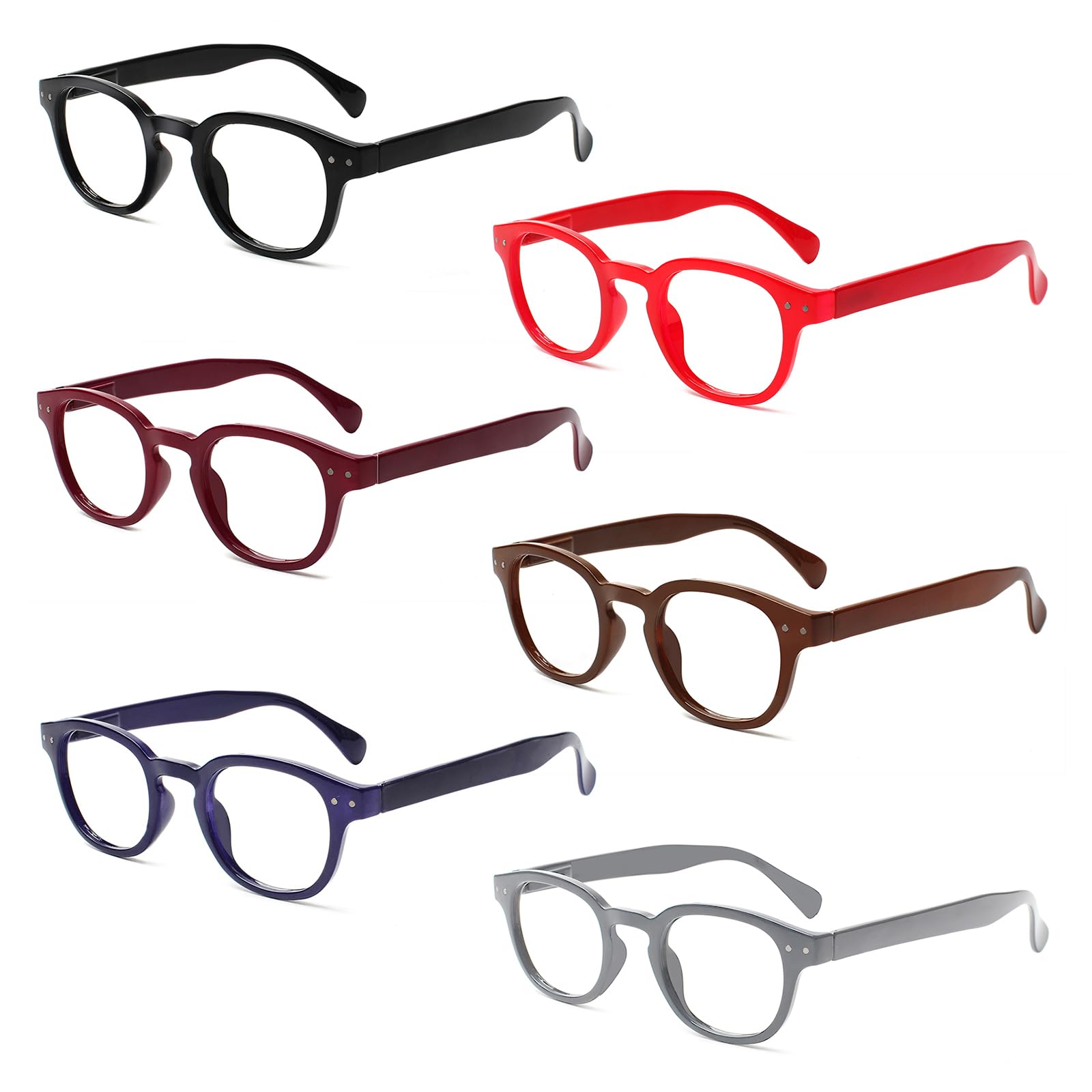 Kerecsen Reading Glasses 6 Pack