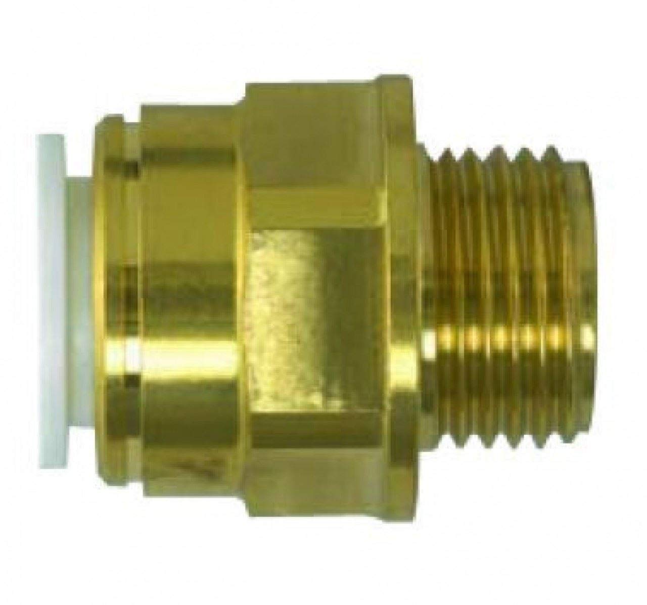 15mm x 1/2" SPEEDFIT Tapered Brass Male Adapter - Pack of 2