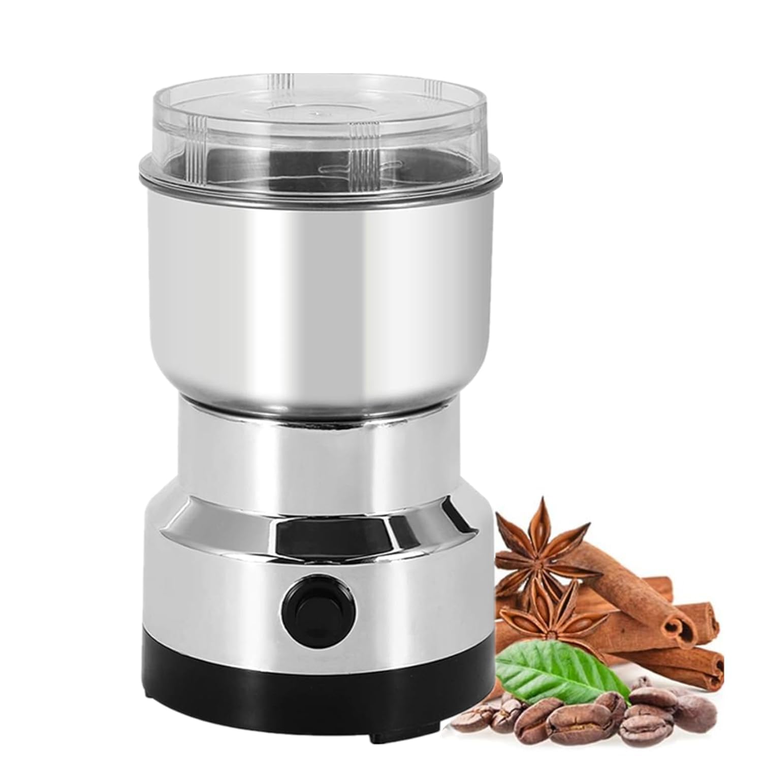 Sponsored Ad – Electric Coffee Grinder,150W Multifunctional Mini Smash Machine,300ML Capacity Stainless Steel Grain Mil,Electric Blade Grinders for Dry Materials,Spices,Herbs,Coffee