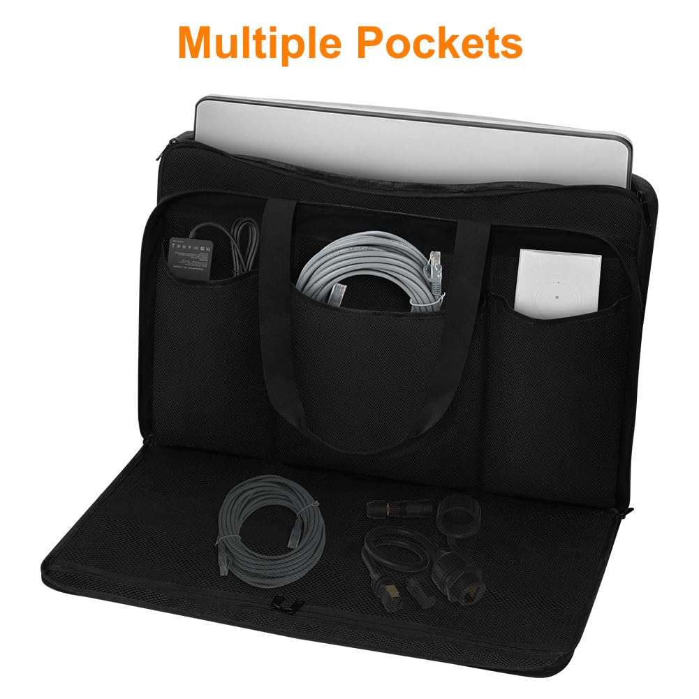 Sac de transport Starlink Gen 3, étui de voyage résistant à l'eau, intérieur rembourré épais, poches multiples, pratique pour le camping et l’extérieur