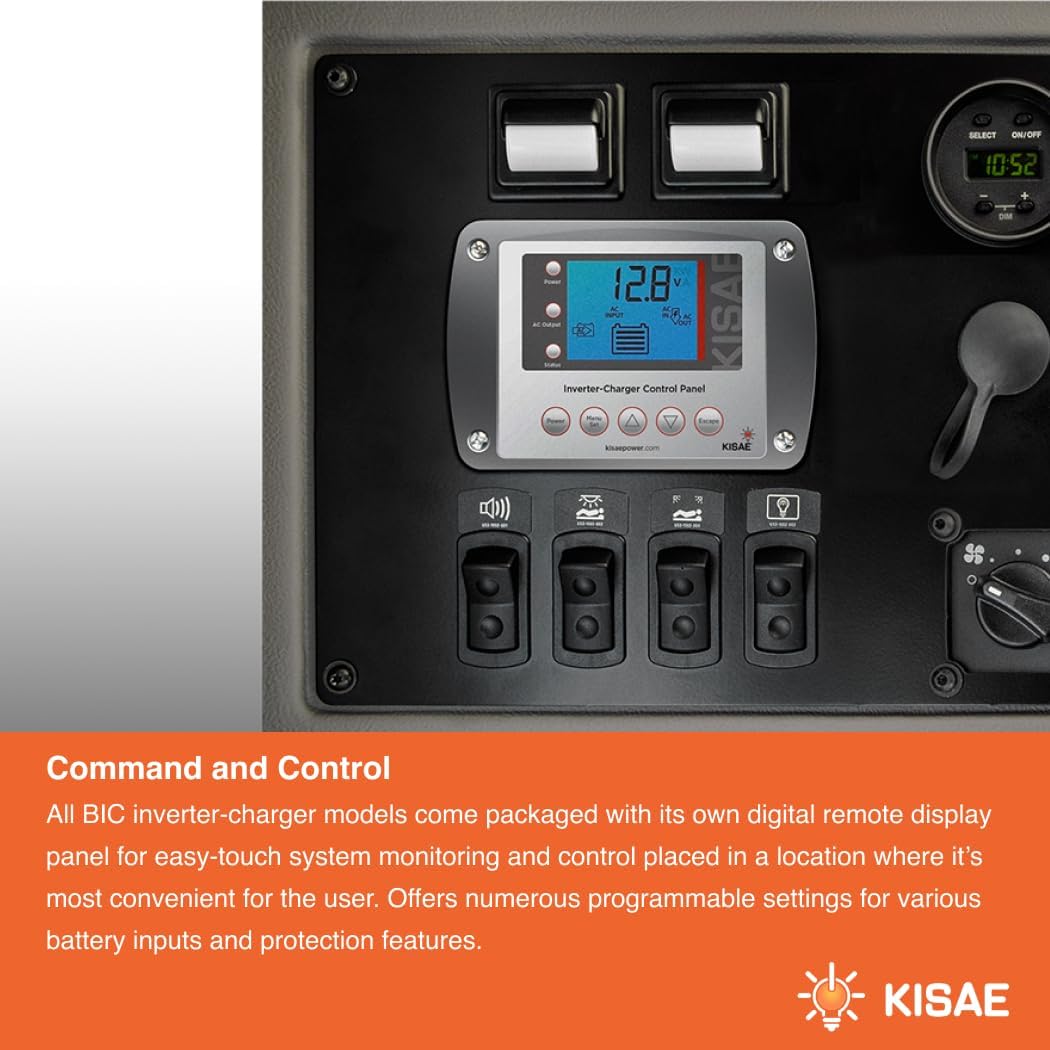 KISAE BIC1230100 Inverter/Charger User Manual