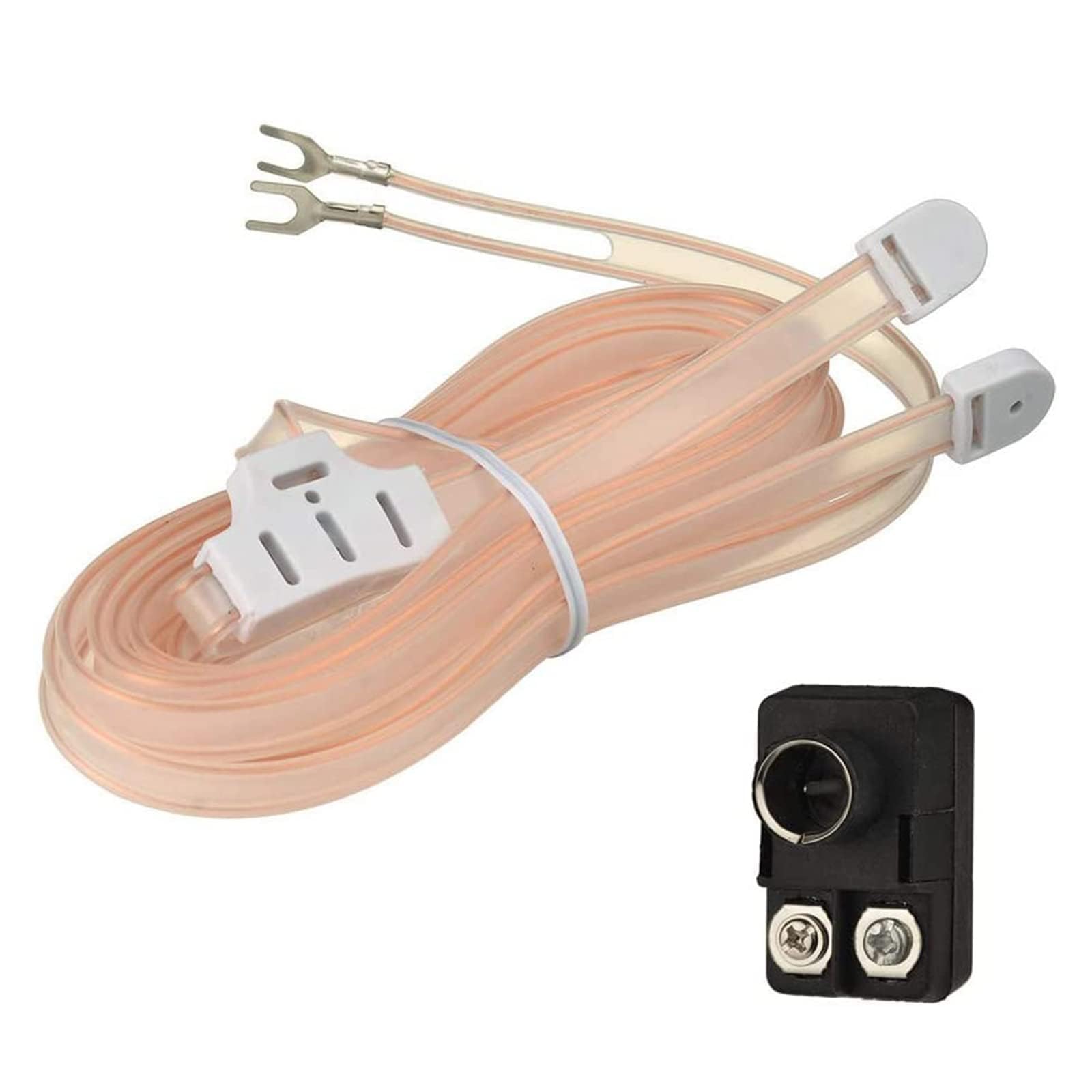 Bingfu Antenna FM Radio Interna Antenna T Formazione Cavo Plug Transformer Balun 75/300 ohm F Maschio Adattatore 2 kit per Ricezione FM