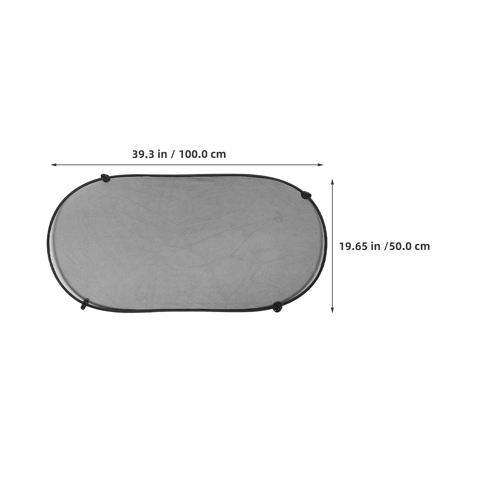 Tendine Parasole per Finestrini Auto a Rete con Ventose 6 Pezzi Copertura per Finestrini Posteriori e Lunotto Posteriore Protezione UV e Privacy per Suv Camion e Automobili