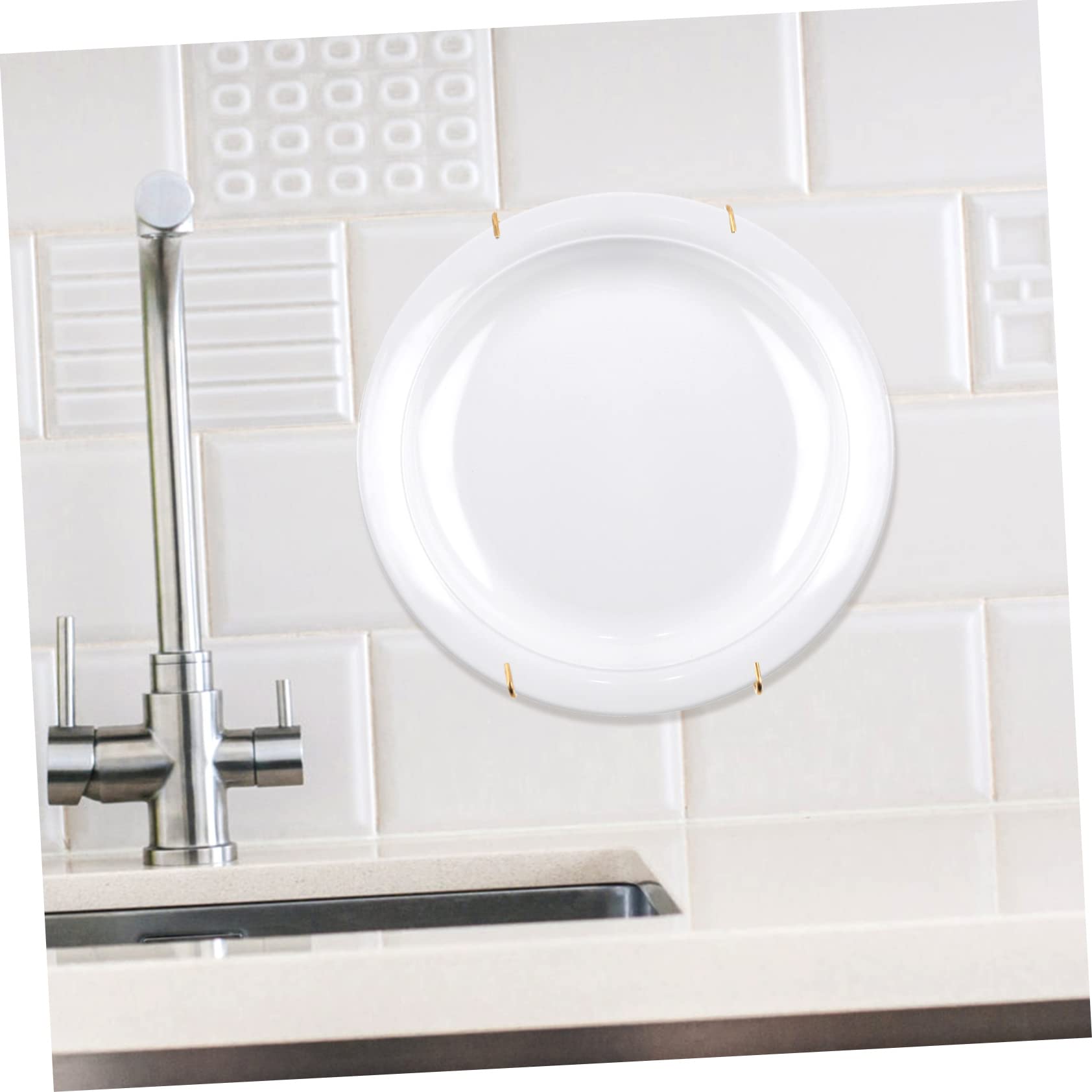 VASDEV 30 Piezas Soporte para Platos Ganchos en Forma de s de Acero Inoxidable Ganchos montados en la Pared Soportes para Platos Verticales Gancho para Colgar Platos Ganchos para Colgar p