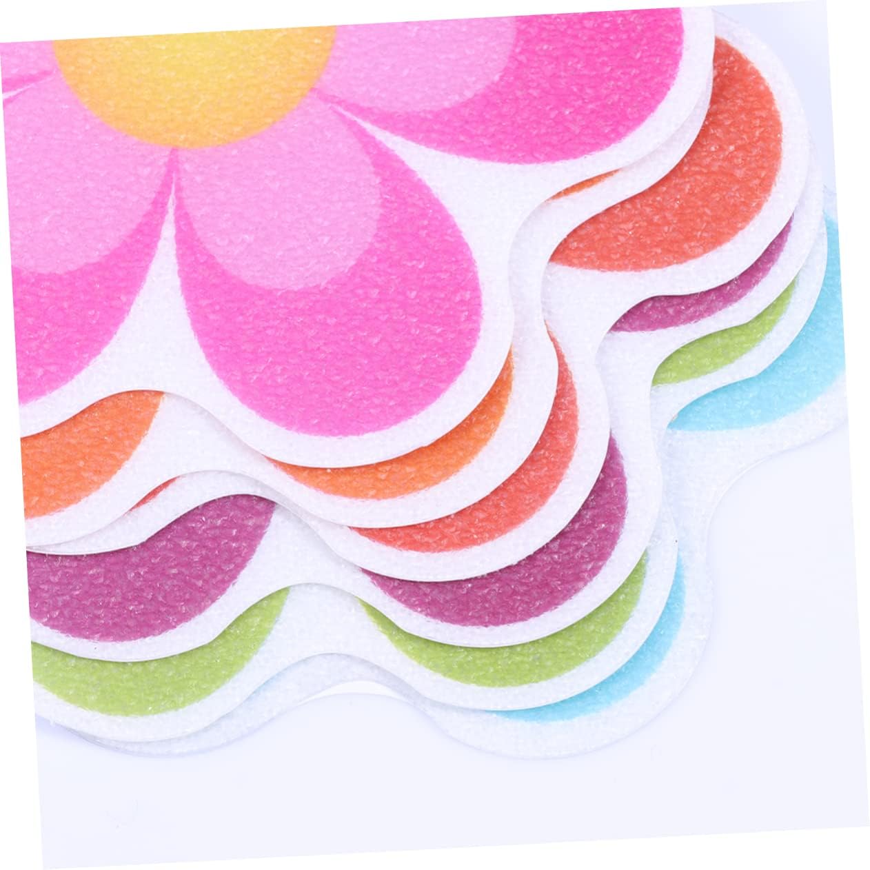 Flower Anti Slip Stickers 10pcs PEVA Bathroom Bathtub Decals