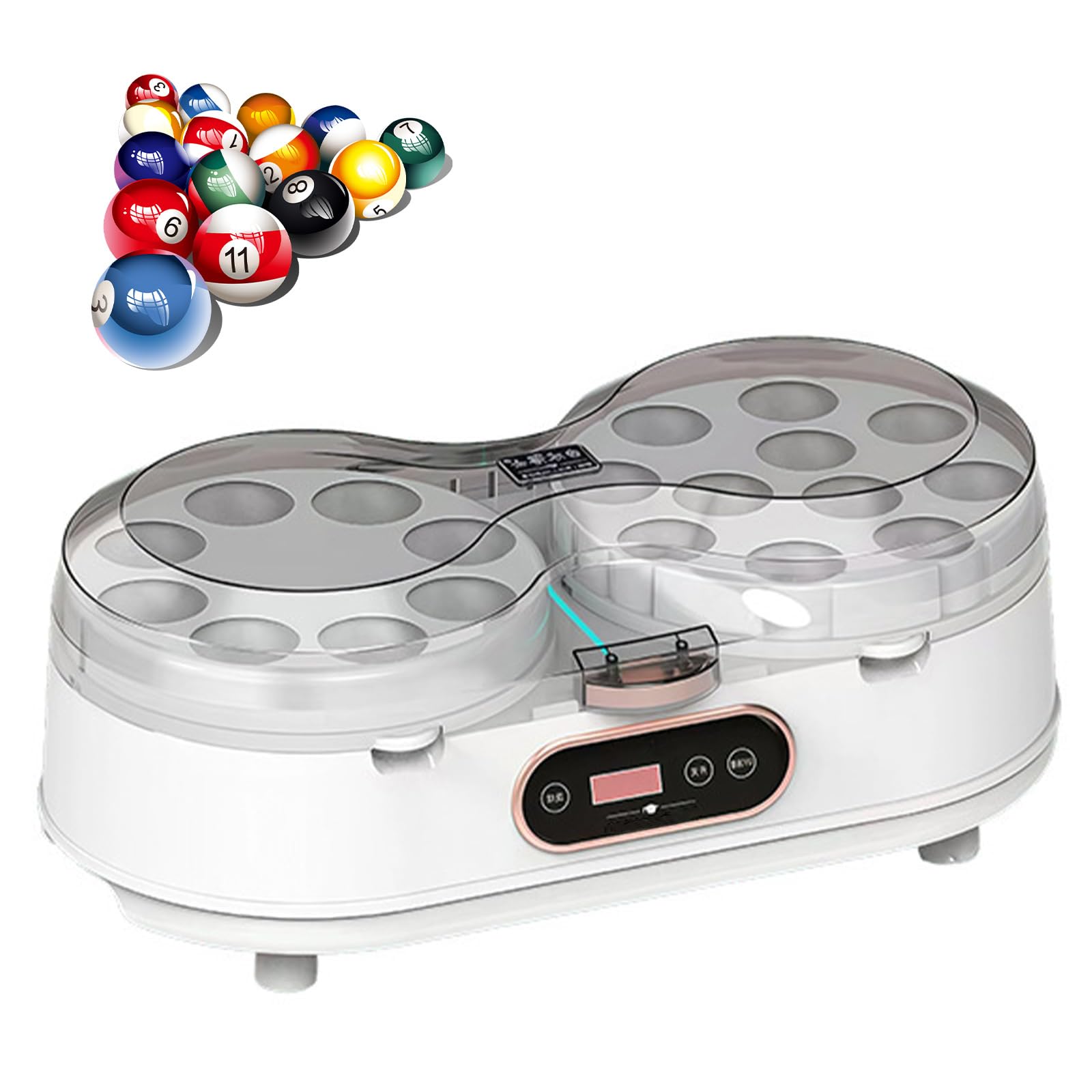 Limpiador de bolas de billar automático para eliminar manchas y restaurar el brillo original 7