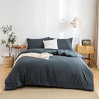 Vista 50 de COTTEBED - Juegos de edredón naranja Queen en oferta Prime, ropa de cama ligera lavada suave para todas las estaciones, edredones alternativos al