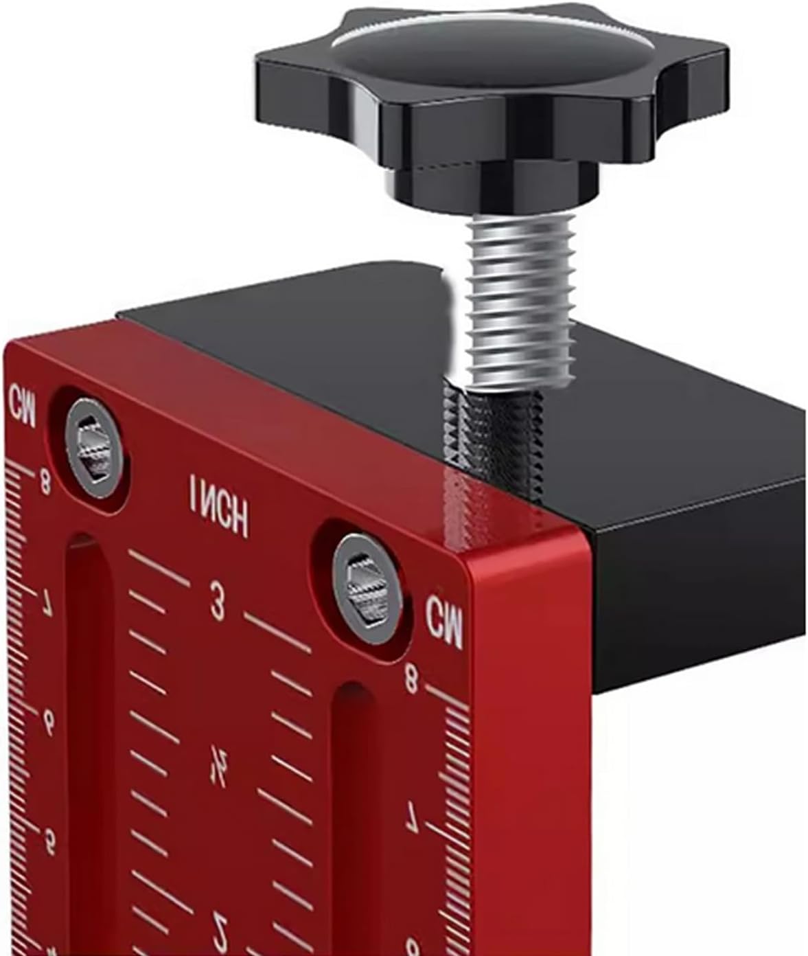 Cabinet Door Installation Punch Locator, 10-60MM Thickness Door Positioning Aluminum Alloy Accurate Measuring Punching Tool