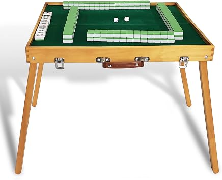 Mahjong Table Foldable, Portable Mahjong Table, Travel Mahjong Table, for Household & Travel