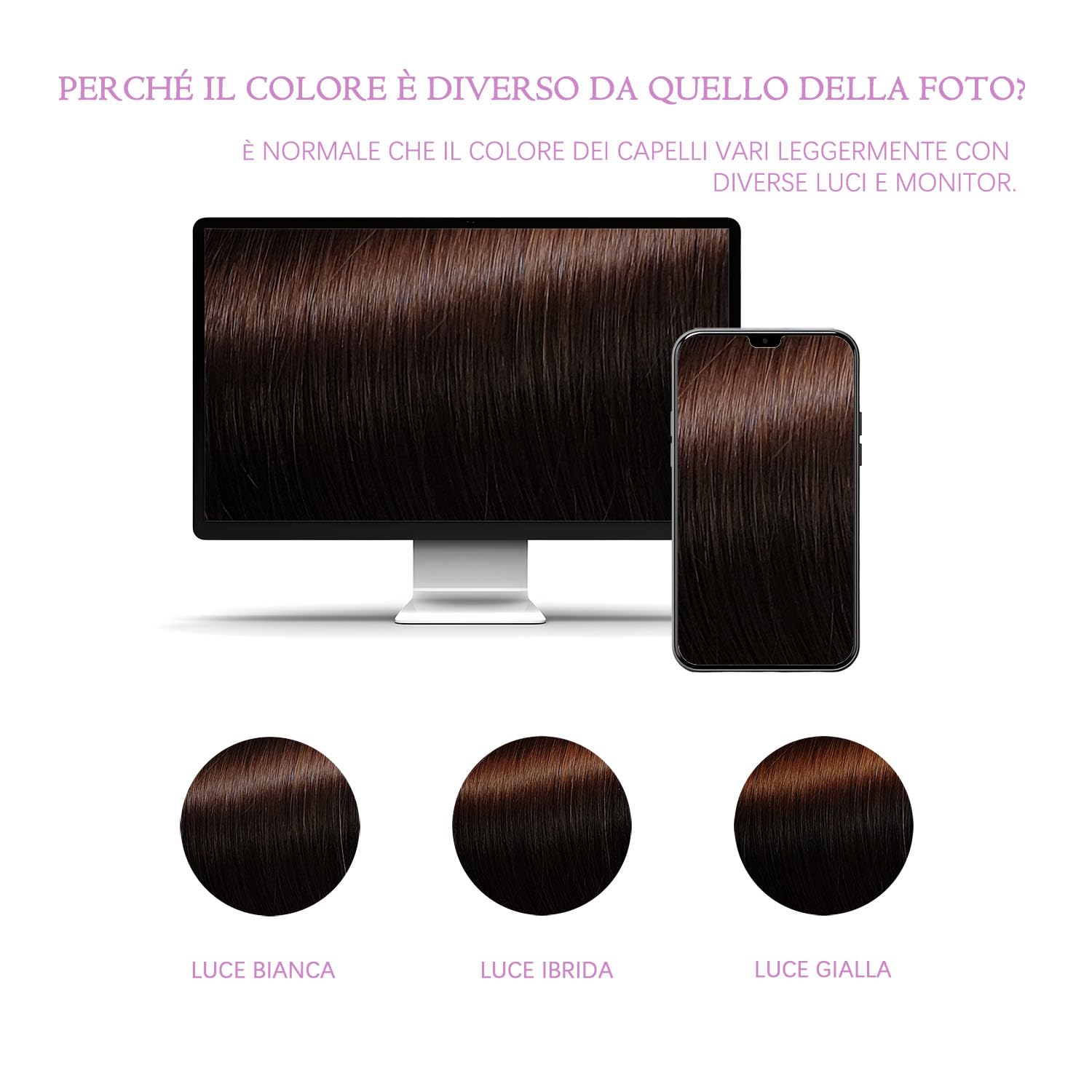 LieblichWelle Extension Capelli Veri Biadesivo Marrone Scuro 55 cm, 20 pz, 50 g, Salon-Grade Qualità, Facili Comode da Indossare Per le Giovani Donne (Marrone Scuro, 55 cm)