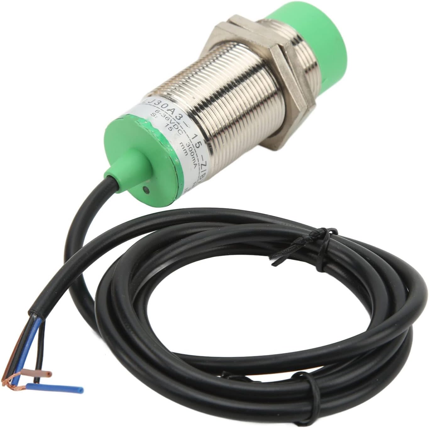 5Pcs Proximity Switch DC6‑36V Approach Sensor, Inductive Proximity Switch Industrial Sensor Approach Replacement, 15mm Detecting Distance