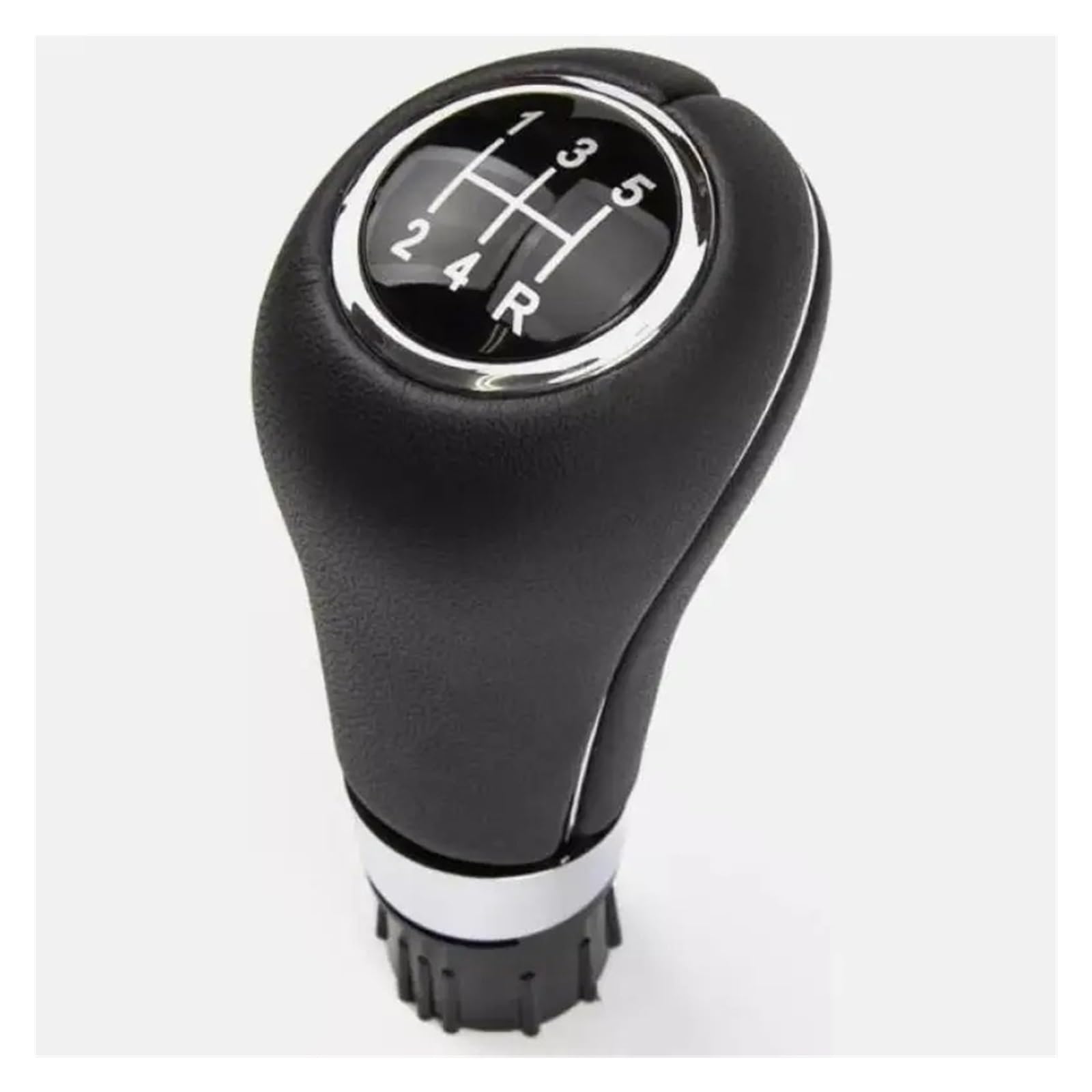 KUNYOS Leather Gear Knob for Benz W169 W245 W203 S203 CL203 W211 S211 C209 A209 5 Speed Car Shift Gear Stick Knob