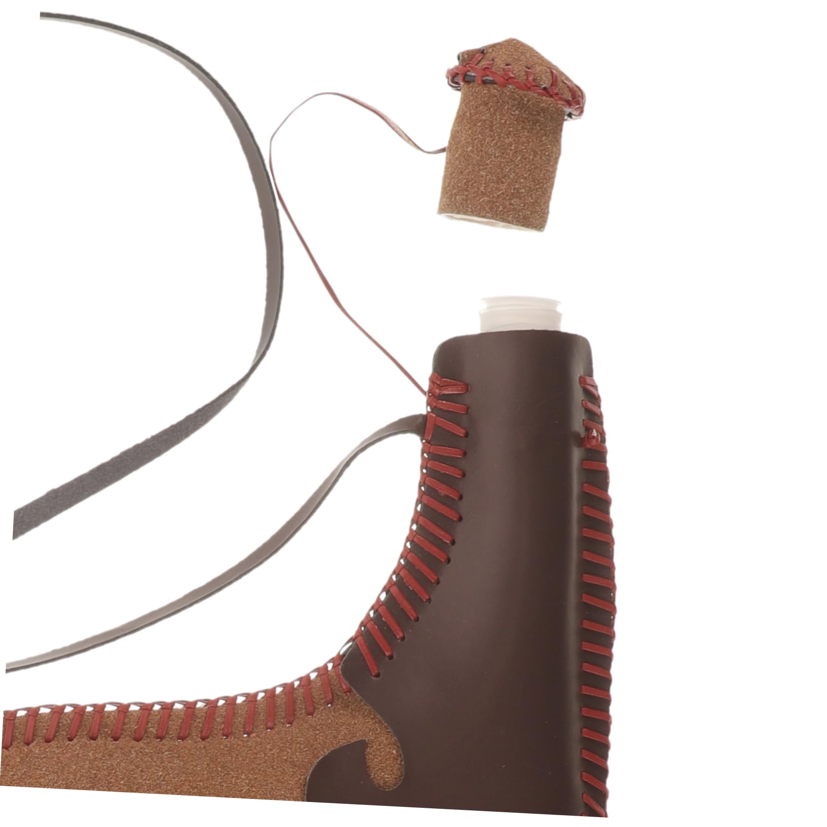 COLLBATH Tradizionale borsa Bota Bag vino acqua sacchetto escursionismo essenziale pelle di emergenza acqua vescica
