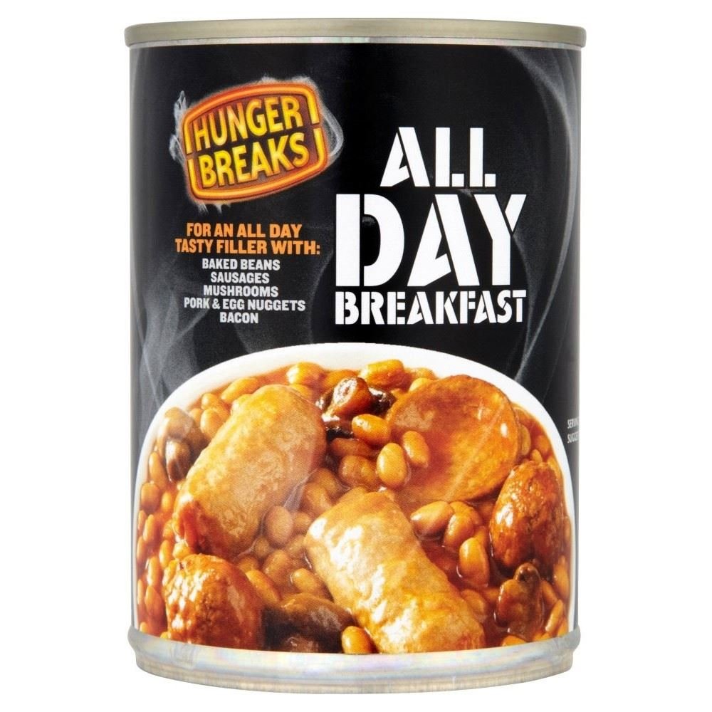 Hunger Breaks All Day Breakfast (395g) - Pack of 2
