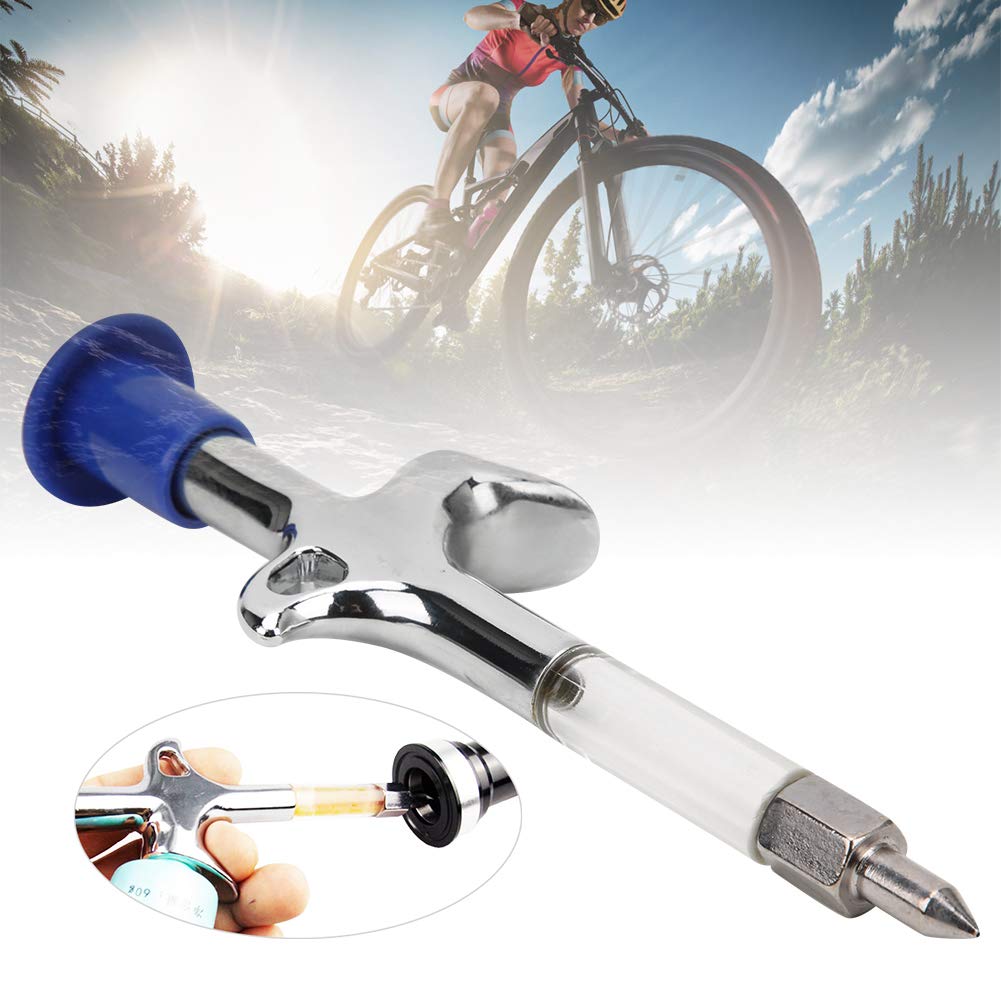 Leopacat Bicycle Grease Gun, Bike Grease Injector, Gun Tip Repair Accessories Oiling Tool Lubricant Injector Bearing for Mountain Greasing Headset Bearings Nozzle Syringe Flywheel Hubs Brackets