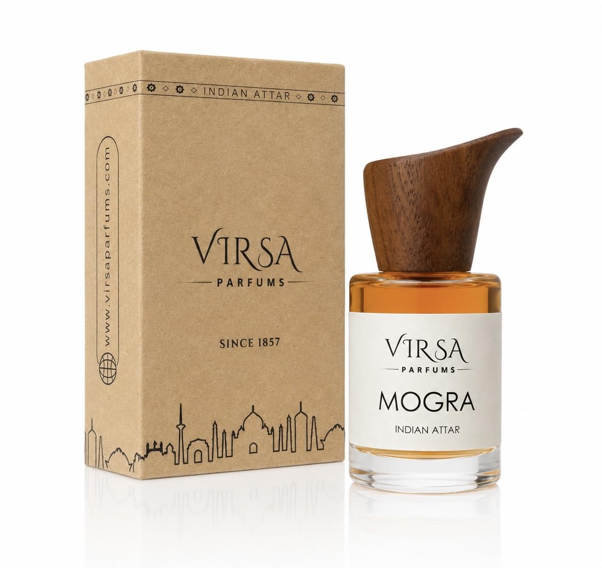 Virsa Mogra Attar | Authentic Indian Jasmine Attar, Handcrafted in Kannauj | White Floral, 100% Natural Jasmine Perfume Oil, Alcohol Free, Traditional Ittar, 12ml-image-23