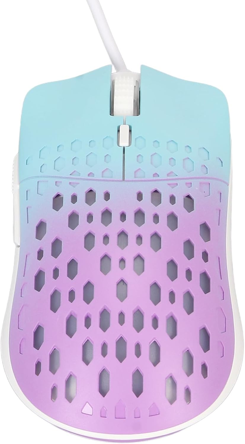 GLOGLOW RGB Mouse, Wired Gaming Mouse 7 RGB Optical Engine