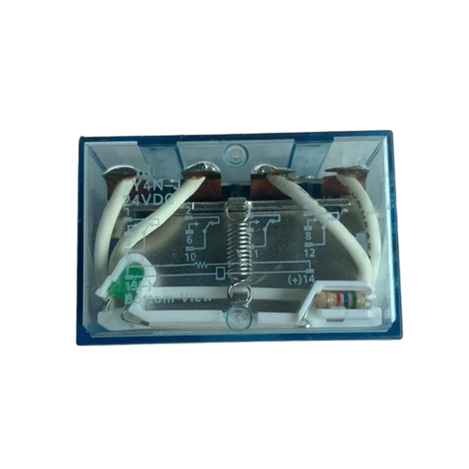 S2IZ5O 5pcs intermediate relay 14Pin LY4N-J 24VDC LY4N-J 12VDC LY4N-J 110VDC LY4N-J 220VAC LY4N-J 24VAC LY4(LY4N-J 110VAC)