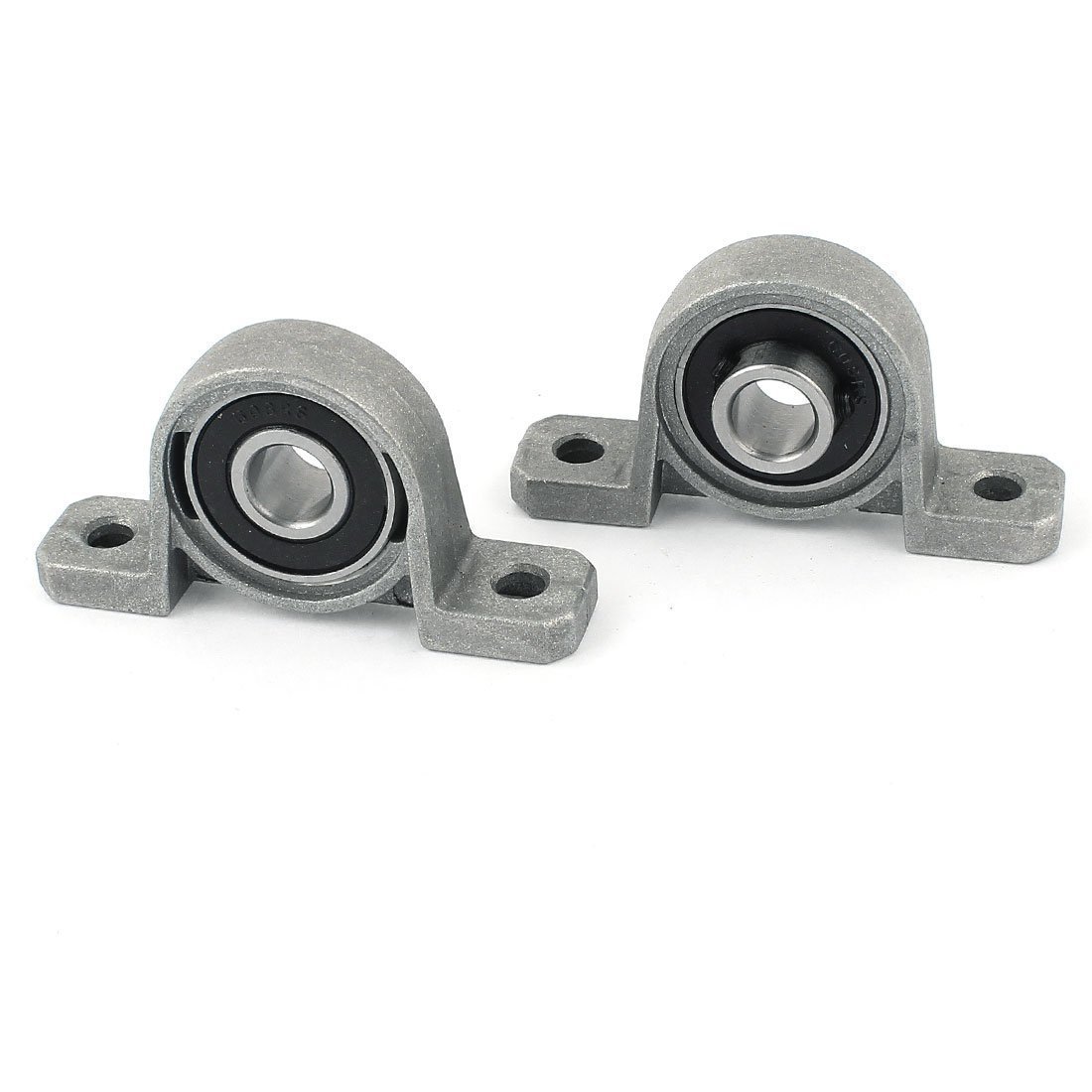 DollaTek 2PCS Bore 8mm Inner Pillow Block Mounted Insert Bearing for 3D Printer CNC Engraver Mill