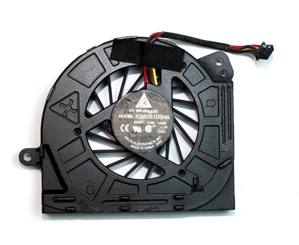 Power4Laptops Replacement Laptop Fan with No Cover Compatible with Lenovo Thinkpad Edge S420