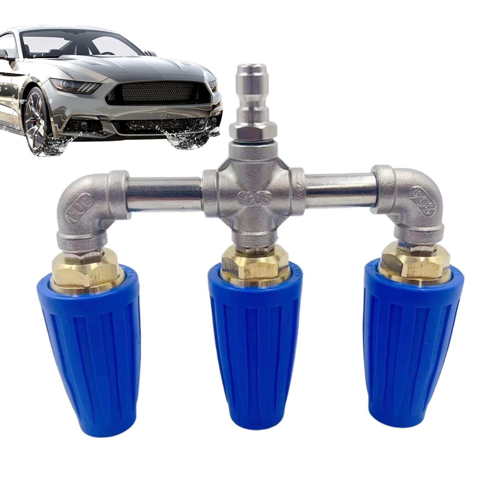 Boquilla Turbo Para Limpiadora A Presión Repuesto De Boquilla De Turbina | Punta Turbo Hidrolimpiadora Boquilla Turbina Repuesto Conector Rápido Limpieza De Y Coches