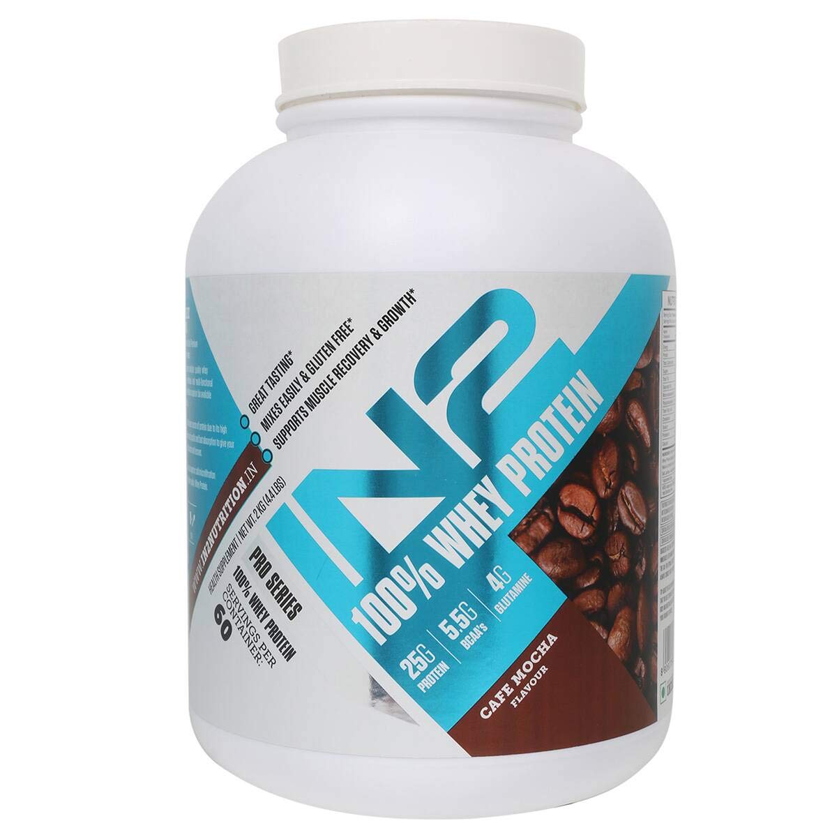 IN2 100% Whey Protein (2 kg (Pack of 1), Café Mocha) (B08KGM5JX3) Amazon Price History, Amazon Price Tracker