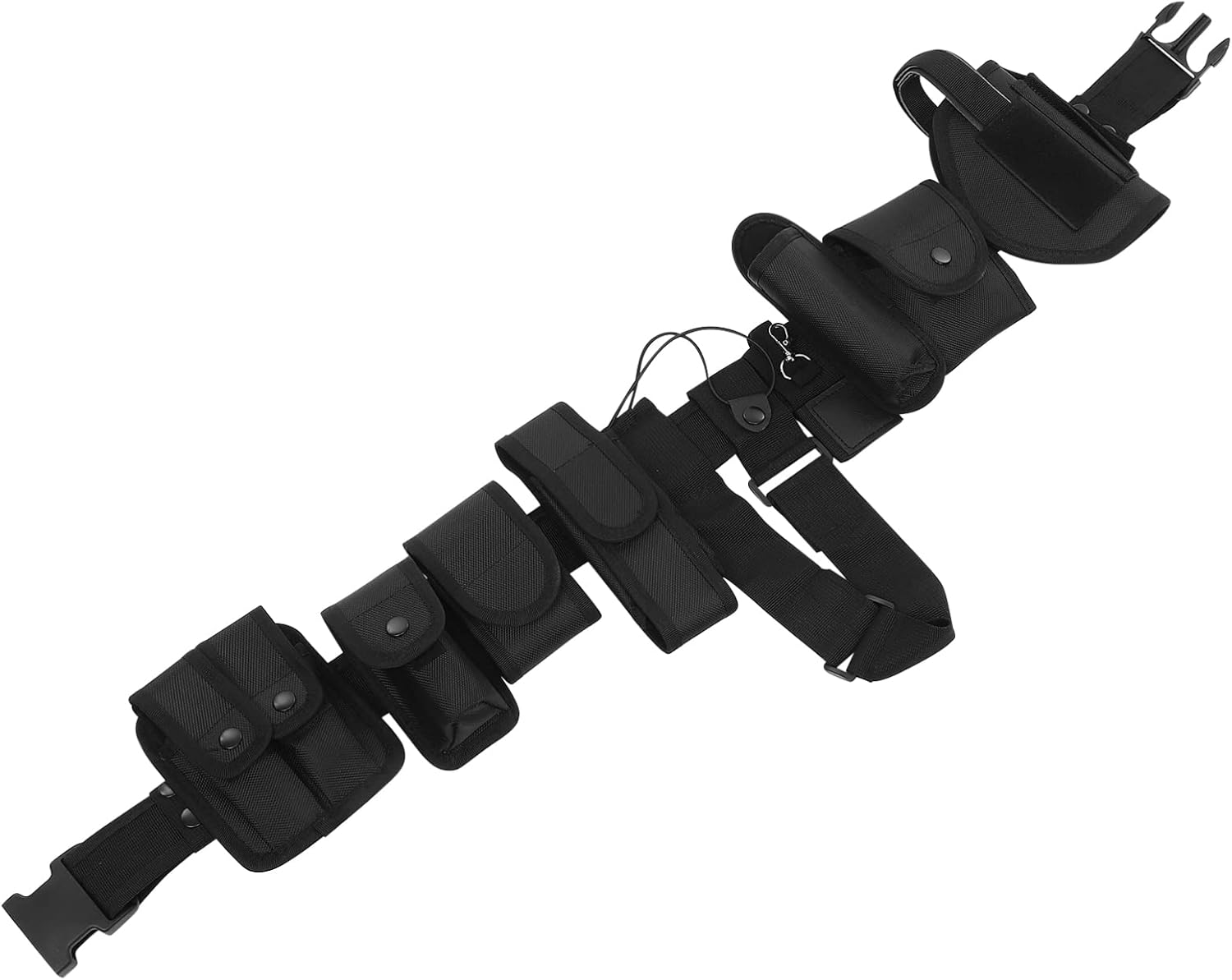 Gear Tactical Duty Belt Accessories Oxford Cloth Breathable Quick-Release Buckle Fit for Types of Clothing