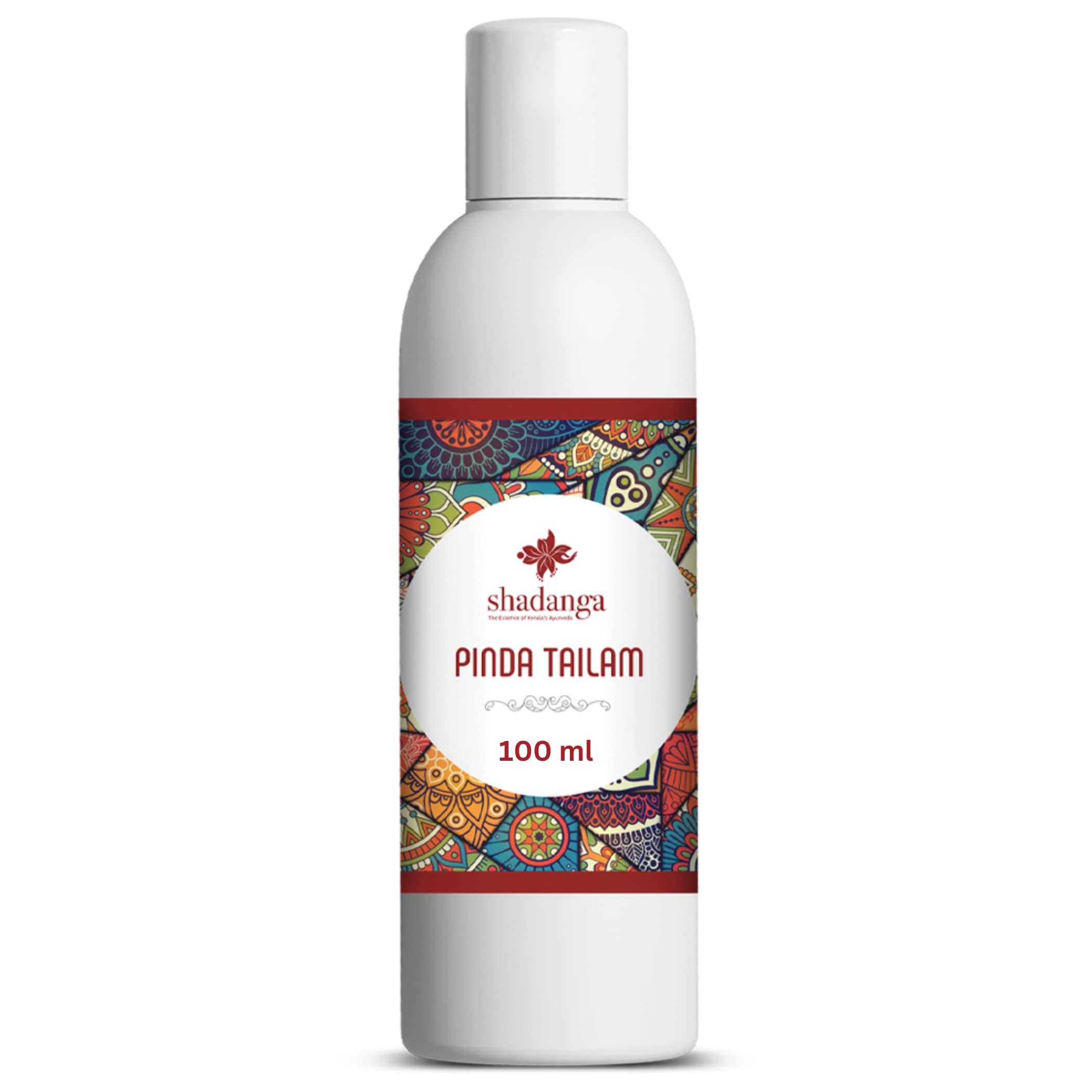 Shadanga Pinda Thailam 100 Ml | Gout Joint pain relief Oil | Relief Oil | Relieves Burning Sensation in Varicose Veins |With Manjistha and Anantamul | Sesame Oil Base| Reduces redness and swelling |