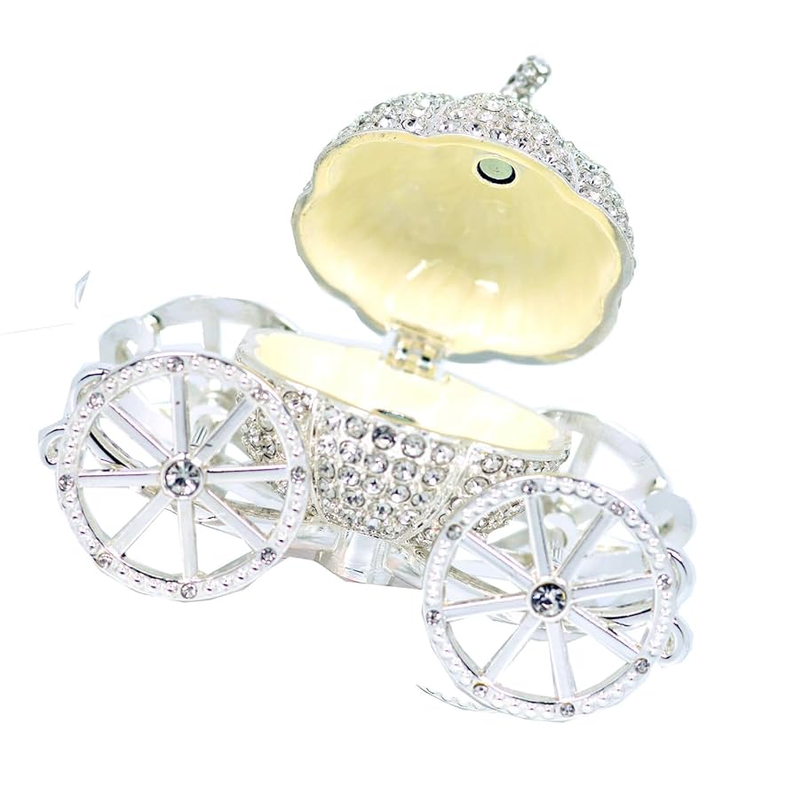 小物・アクセサリー 25th Anniversary Gari Gari Kun Amazon.com: FZJ Bird Trinket Box Golden Enameled Vintage