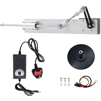 JQDML 3-40lbs Thrust Reciprocating Cycle Linear Actuator 24V Max 120RPM