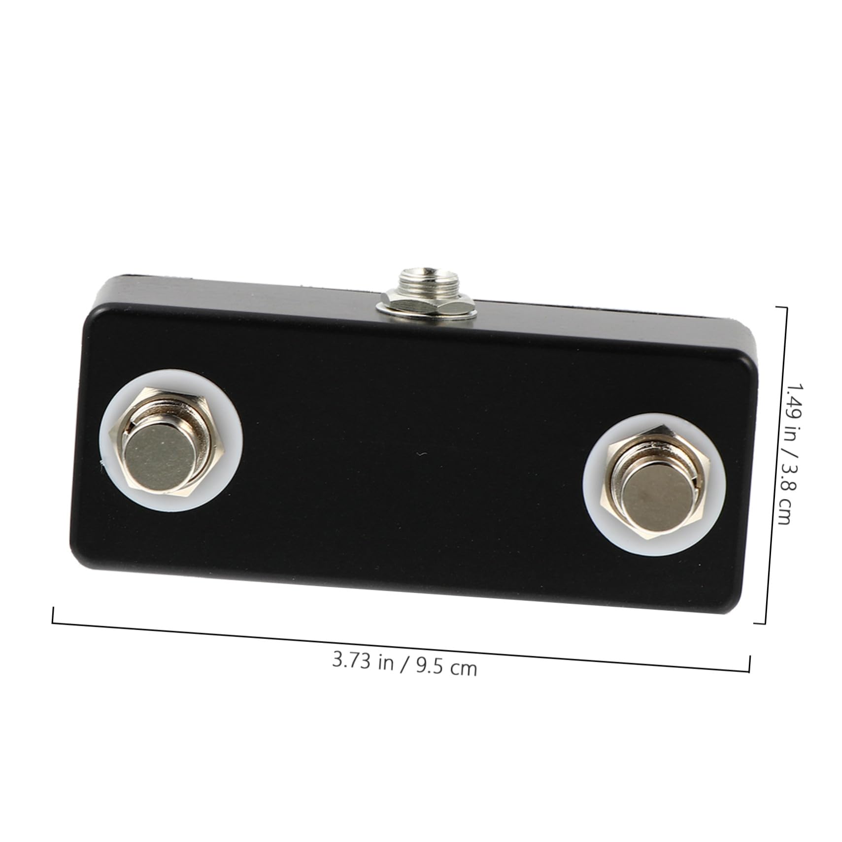 YARNOW Pedal De Guitarra De Pedal De Efecto Dual Para Efectos De Guitarra Accesorio De Suministro De Instrumentos Musicales Para Practicar Casa