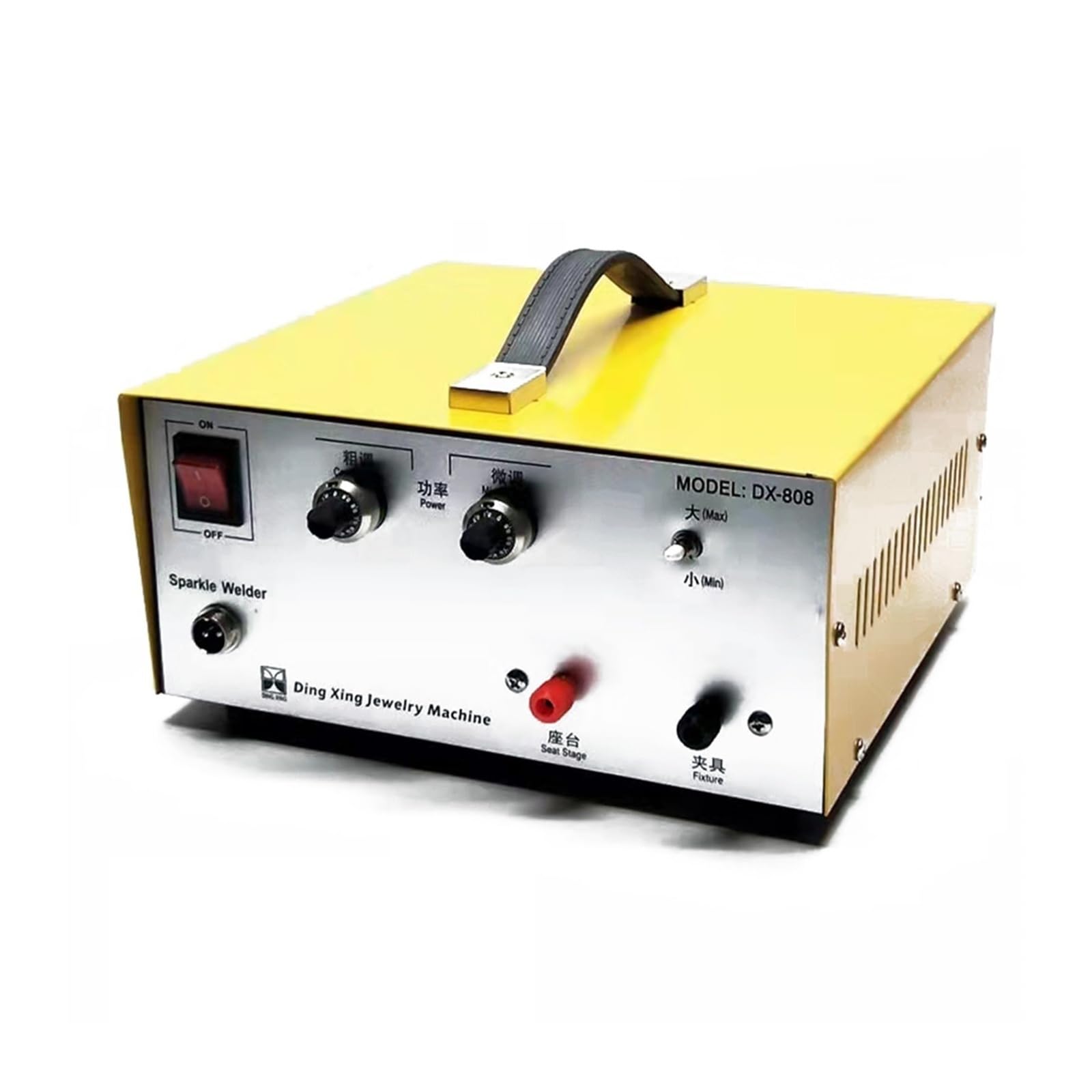 DX-808 Pulse Spot Welder Gold Silver Platinum etc. Spawarka jubilerska + uchwyty do ręcznego spawania punktowego impulsowego Do użytku DIY